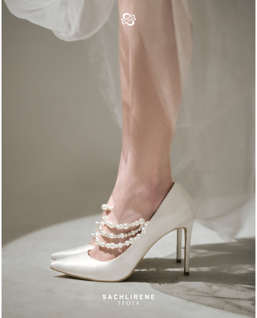 PEARLINE & SATIN SHOES
